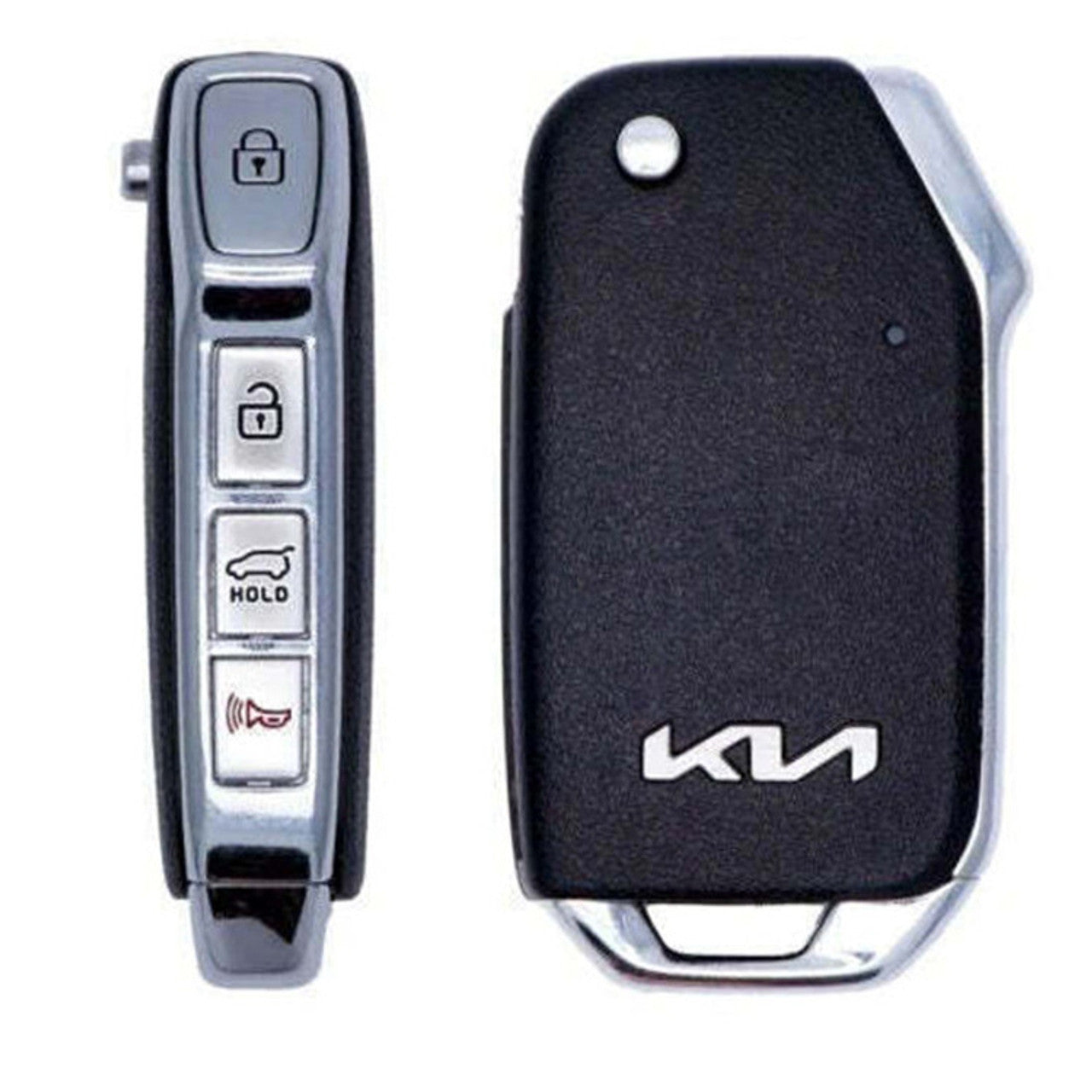 2019-2022 Kia Soul / 4-Button Remote Flip Key / PN: 95430-K0110 / SY5SKRGE04 / OEM 2019-2022 Kia Soul / 4-Button Remote Flip Key / PN: 95430-K0110 / SY5SKRGE04 / OEM